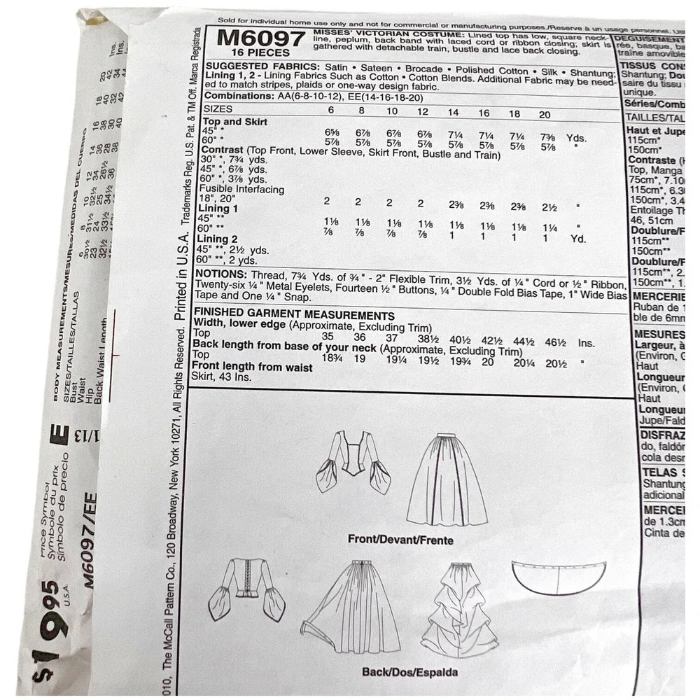 McCalls mccalls sewing